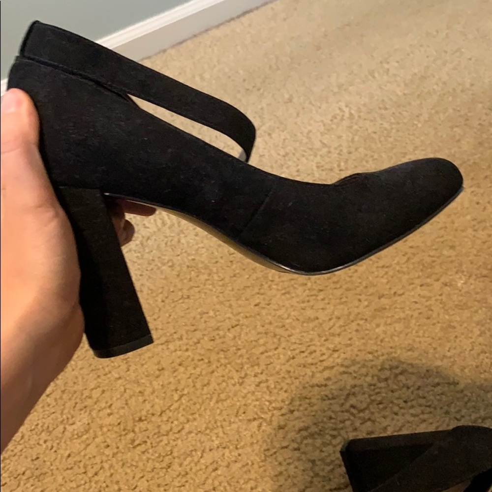 Nine West black heels